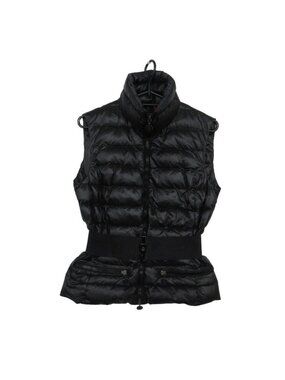 Moncler Down Vest Gaelle with Belt XS Black 00
